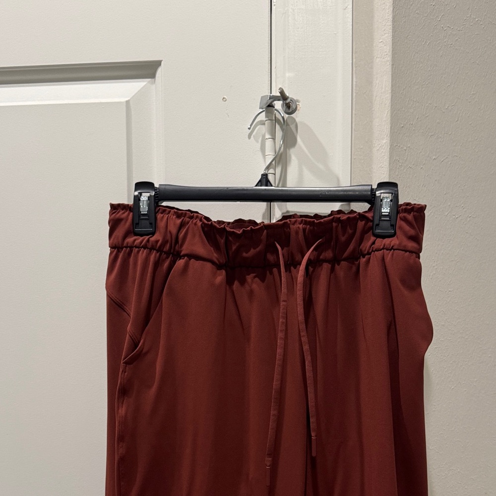 lululemon athletica Rust Track Pants